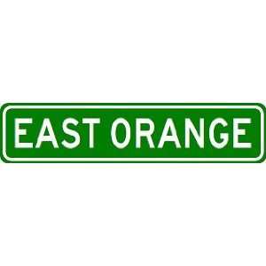  EAST ORANGE City Limit Sign   High Quality Aluminum 