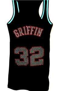   Angeles LA Clippers Chris Paul or Blake Griffin Bling Sparkle Jersey