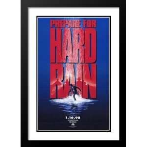  Hard Rain 32x45 Framed and Double Matted Movie Poster 