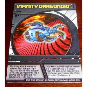  BAKUGAN LOOSE INFINITY DRAGONOID CARD 2/3aa Toys & Games