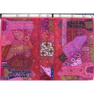   Indian Big Wall Art Decoration Sari Tapestry Throw