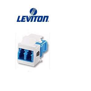  Leviton 41085 SLI QuickPort Duplex LC Adapter SM/MM 