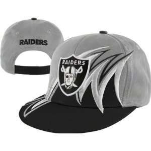   Oakland Raiders 2 Tone Reverse Slash Snapback Hat