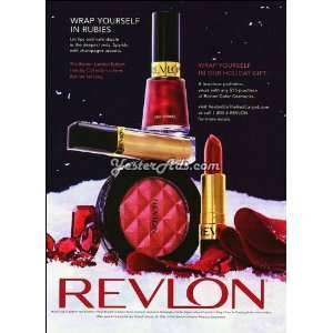 2005 Vintage Ad Revlon Consumer Products Corp Revlon   Wrap yourself 