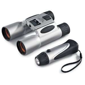  Skyline 12x32 mm Digital Binoculars with LED Flashlight 