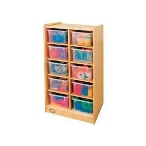  10 Tote Storage Unit without Trays