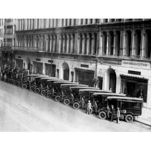 Strawbridge and Clothier Delivery Vans, Philadelphia, Pennsylvania 