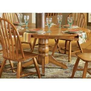 Steve Silver Skoal 48 Inch Round Dining Table w/ 24 Inch Leaf  