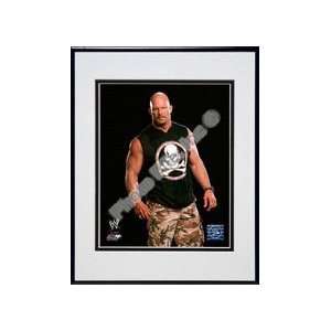  Stone Cold Steve Austin Posed Double Matted 8 x 10 