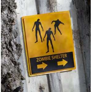  Lets Party By Morbid Enterprises Zombie Shelter Sign 