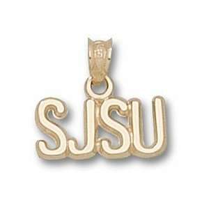  San Jose State Spartans SJSU Pendant   14KT Gold Jewelry 
