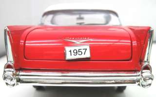 Motor Max 1957 Chevy Bel Air Hardtop Red 1/24  