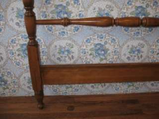 Ethan Allen Heirloom Maple FOOTBOARD only for Canopy Full Size Bed 10 