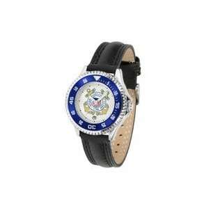  U.S. Coast Guard Competitor Ladies Watch with Leather Band 