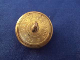 MINT Civil War Confederate Georgia coat button  