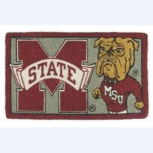   State Bulldogs NCAA Bleached Welcome Mat (18x30) 