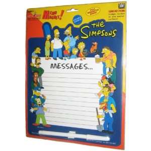  Simpsons Characters Memo Magnet Board SMM11 Kitchen 