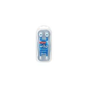 Colgate Wisp Mini Brush with Freshening Bead Peppermint, 4 count (Pack 