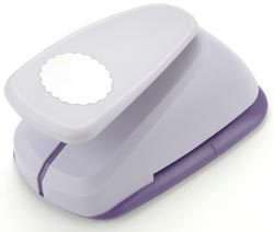 SCALLOPED OVAL 3 Giga Clever Lever Paper Punch Marvy 028617022871 
