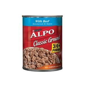  Alpo Diced Cuts Simmered in Sauce with Beef Canned Dog 