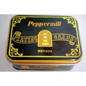 Peppermill Playing Cards From the Silver State Nevada    Collector Tin