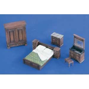  Full Bedroom Furniture 1 35 Verlinden Toys & Games