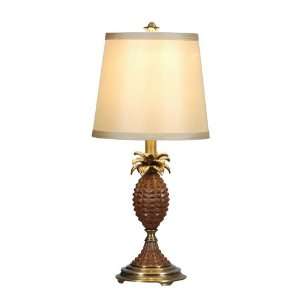 Mariana Imports 970050 Signature 1 Light Table Lamps in Carved Wood 