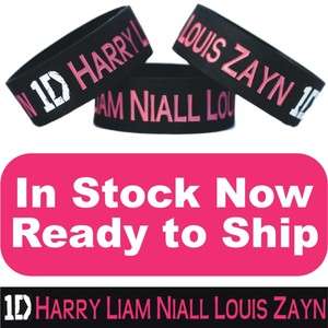 Harry Liam Niall Louis Zayn One Direction 1D Wristband Bracelet Wrist 