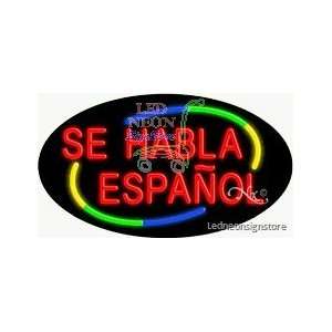  Se Habla Espanol Neon Sign