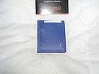 Lancaster Italy Leather BLOWOUT  Credit Card Holder w/DIAMONDS, NIB 