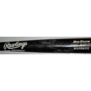 Scott Bradley Game Used Rawlings Big Stick Pro Mod Bat   Game Used MLB 