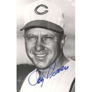  Roy Sievers Autographed / Signed Post Card (Black & White 