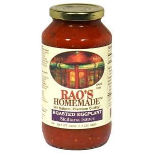  Raos, Sauce Siciliana Rstd Eggp, 24 OZ (Pack of 6) Health 