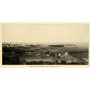  1903 Print Moscow Sparrow Hills Russia Landscape Scenery 