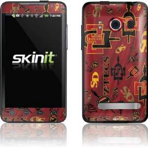  Skinit SDSU Pattern Print Skin Vinyl Skin for HTC EVO 4G 