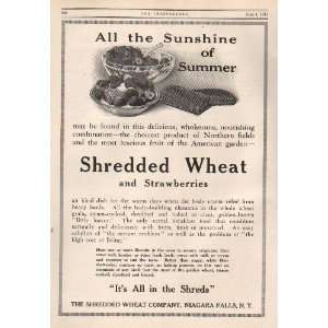  1914 Advertisement Shredded Wheat It 