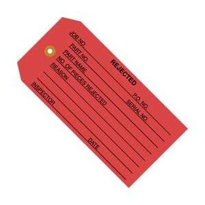 SHPG20031   Rejected Inspection Tags, 4 3/4 x 2 3/8 