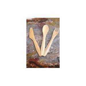    ASPENWARE Disposable Natural Wooden Cutlery
