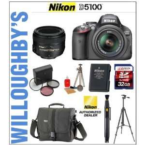  16.2 MP CMOS Digital SLR Camera Body + Nikon AF S Nikkor 50mm f/1 