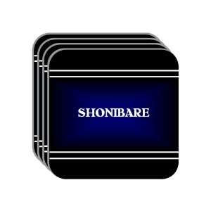  Personal Name Gift   SHONIBARE Set of 4 Mini Mousepad 