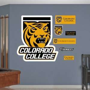  Colorado College Tigers Logo Fathead NIB 
