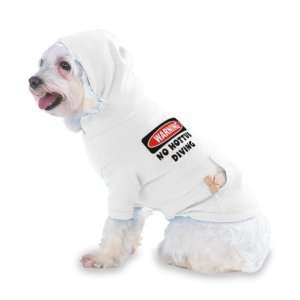   DIVING Hooded (Hoody) T Shirt with pocket for your Dog or Cat SMALL