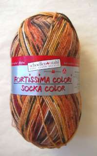 Fortissima Socka Colori Sock Yarn 1 sk Select Color  