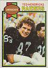 1979 Topps Card 345 Signed Autographed Ted Hendricks Oakland Raiders 