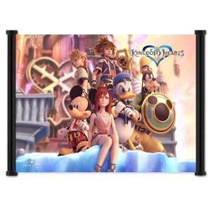  Kingdom Hearts 2 Game Fabric Wall Scroll Poster 21 X 16 