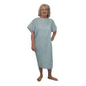  Convalescent Comfort Gown (Blue Print) Health & Personal 