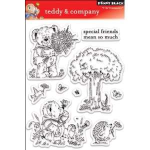  Penny Black Clear Stamp Set, Teddy and Company Arts 