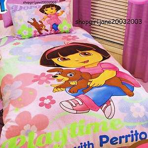   Explorer Playtime with Perrito Single/Twin Quilt Doona Duvet Cover set