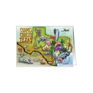Corpus Christi Texas Card