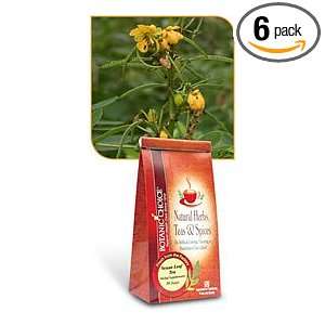  Botanic Choice Senna Leaf, 36 Tea Bags, (Pack of 6 
